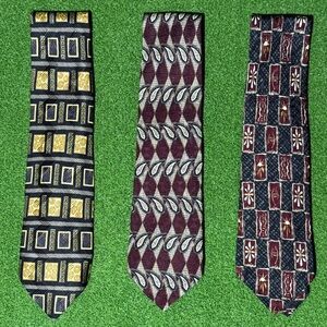 EUC Bundle of 3 Silk Ties